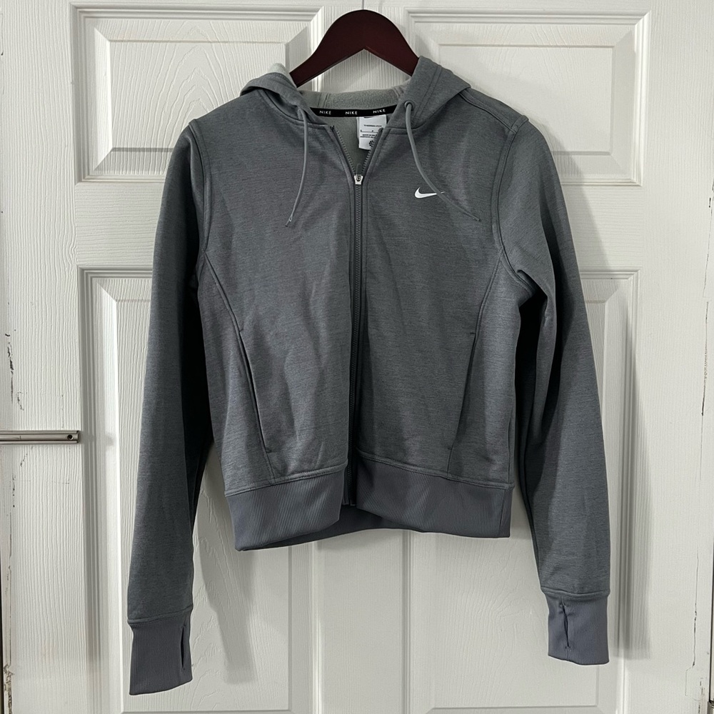 Nike Therma Fit Hooded Zip Up Sweater size Small